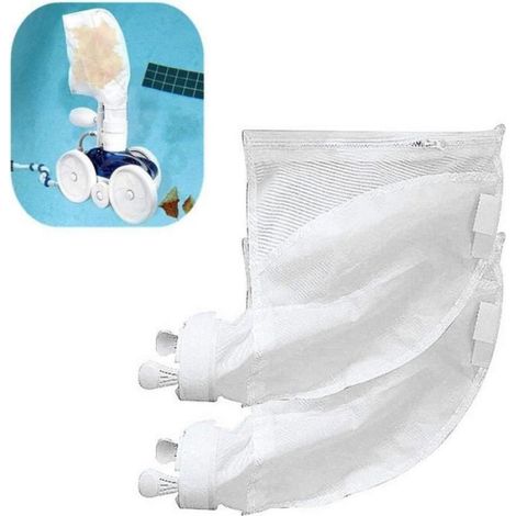 Poolreiniger-filterbeutel – Kompatibel Mit Polaris 280 Und 480 – Reißverschluss – 2er-pack
