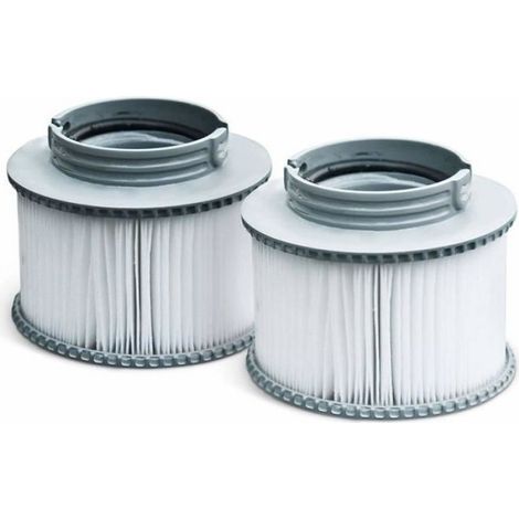 Spa-filter – Ø 11,5 X 8,6 Cm – Kompatibel Mit Aufblasbaren Whirlpools Wie Camaro, Alpine, Silver, Cloud Und Bliss – 2er-pack