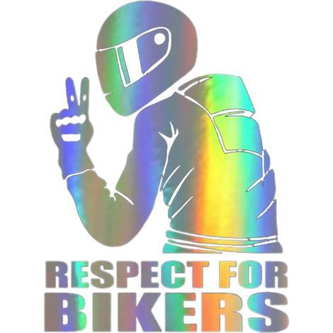 Reflektierender Aufkleber „respektiere Radfahrer“ – 10 Stück, Gut Sichtbarer Klebstoff Für Autos, Modernes Und Langlebiges Design