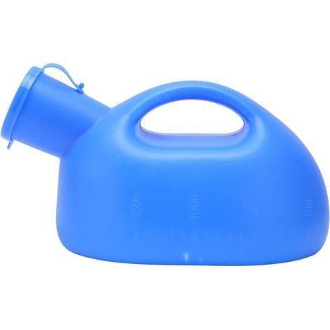 Urinal Für Männer, Großes Fassungsvermögen Von 2000 Ml, Mit Griff, Verschleißfest Und Inklusive Tragegurt.