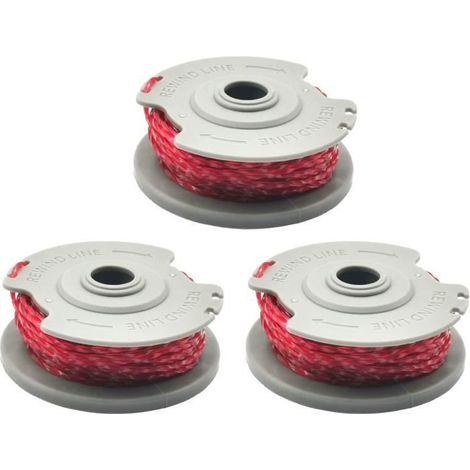 Ersatzspulen Im Dreierpack (modell 5306-20) Für Turbo Trimmer Art 8844 Und Art 8845, 1,65 Mm Durchmesser, 9,2 Meter Lang.