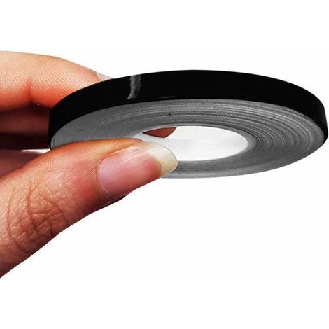 Klebestreifen – 5 Mm X 10 M – Zum Anpassen Und Reparieren Von Autoteilen – Schwarz – 1 Stück