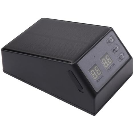 Automatischer, Solarbetriebener Bewässerungsautomat Für Zimmerpflanzen, Intelligentes Tropfbewässerungssystem Mit Lcd-anzeige Für Töpfe, Durchflussrate 600 Ml/min, Bewässerung Mehrerer Pflanzen Gleich