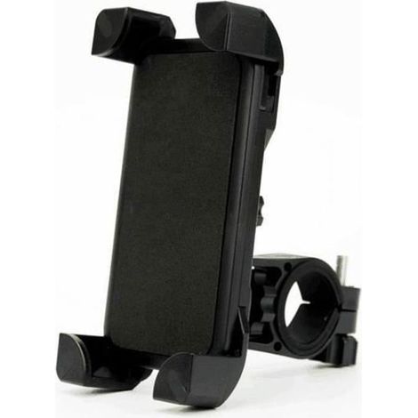Handyhalterung – Universal – Für Mountainbike-lenker – 360° Drehbar – Verstellbar Von 5 Bis 10 Cm – Schwarz