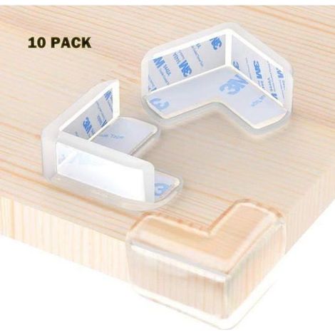 Tischkantenschoner – 10er-pack – Transparent – Groß – Stark Haftend – Flexibel