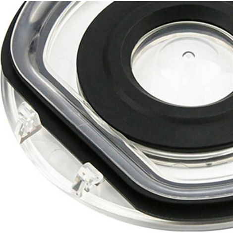 Staubbehälterdeckel – Für Roborock H6 H7 Saugroboter – Unterer Transparenter Ersatzdeckel – 1 Stück