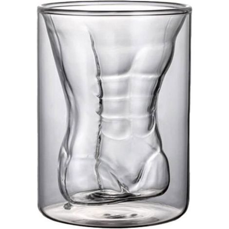 Doppelwandiges, Bauchiges Schnapsglas Für Whisky, Digestifs Und Gesellige Runden – 1 Stück