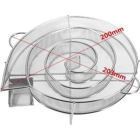 Runder Kaltrauchgenerator Aus Edelstahl, Geeignet Für Grill-, Barbecue- Und Räuchergeräte - Csowsn-a0082
