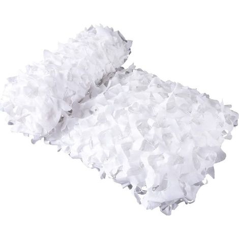Rechteckiges Sonnensegel 4x6 M – 100% Polyester – Doppelseitiges Tarnmuster – Sonnenschutz Für Den Außenbereich