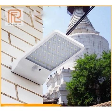 Solarleuchte Mit Bewegungsmelder – 36 Leds – Garten-/eingangstorleuchte – 1 Stück