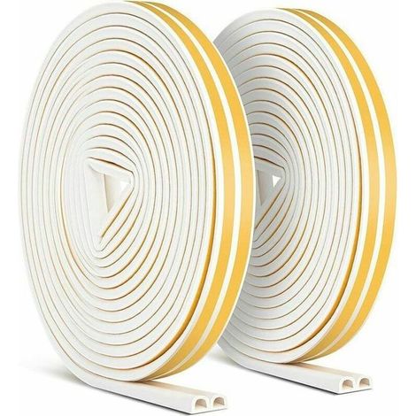 Dichtungsband – 2 Rollen – 20 Meter – 9 X 6 Mm – Schalldämmung