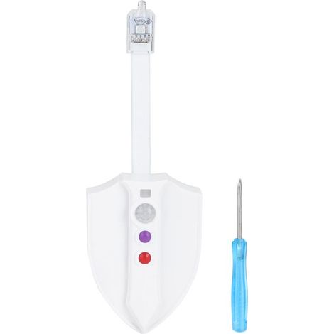 Wasserdichte Toilettenleuchte Mit Bewegungsmelder Und Uv-lampe, Geeignet Für Den Einsatz Im Badezimmer.