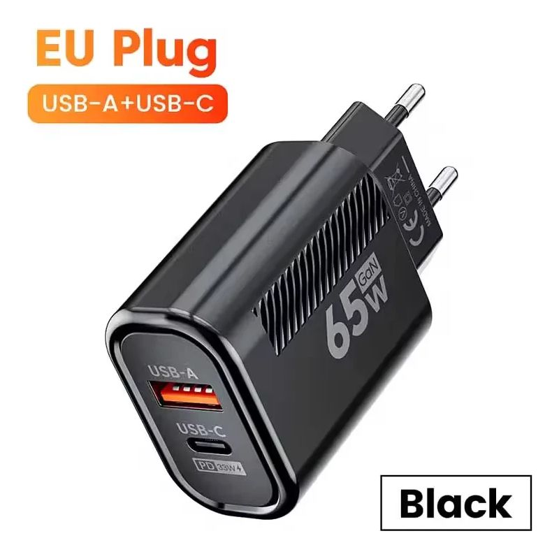 65-w-usb-c-pd-gan-schnellladegerät Für Iphone 15, Samsung, Xiaomi Und Huawei. Kompatibel Mit Iphone 15, Samsung, Xiaomi Und Huawei.