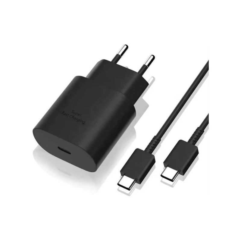 Samsung 25w Schnellladegerät – Usb-c-netzteil Mit 1 M Kabel, Schnellladefunktion