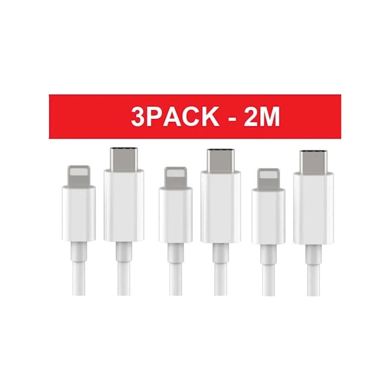 Schnellladegerät Für Iphone, 20w Usb-c Netzteil + 2m Kabel, Weiß (1 Ladegerät Und 1 X 2m Ladekabel)