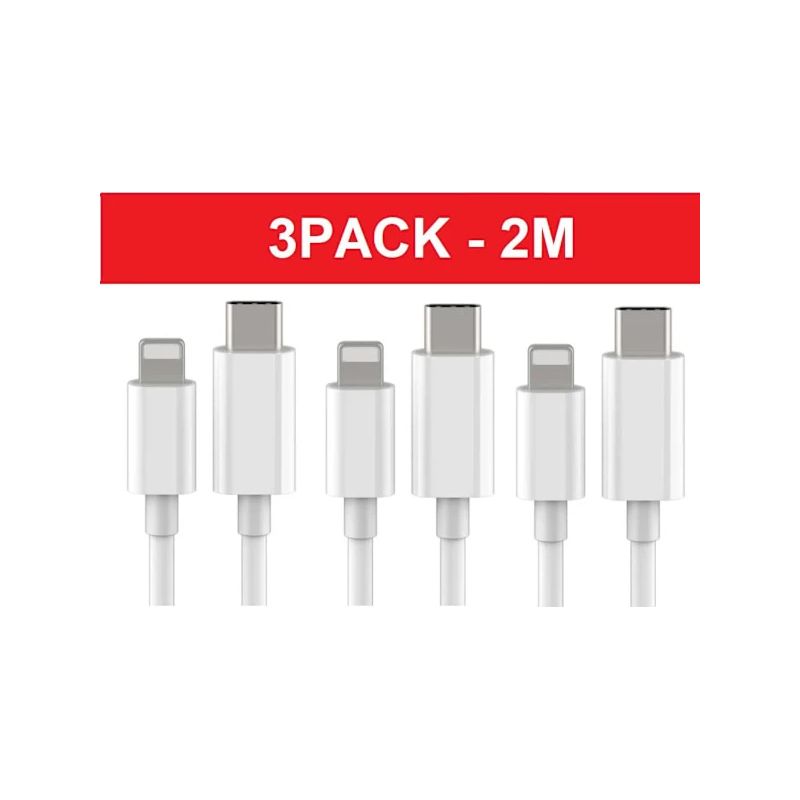 Schnellladegerät Für Iphone, 20w Usb-c Netzteil + 2m Kabel, Weiß (1 Ladegerät Und 1 2m Ladekabel).