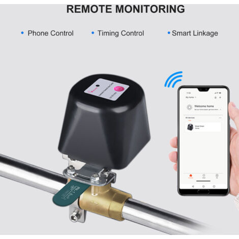 Zoternen Smart Wifi-wasserventil Mit Timer, Automatischer Abschaltsteuerung, Hausautomation, Alexa-kompatibel