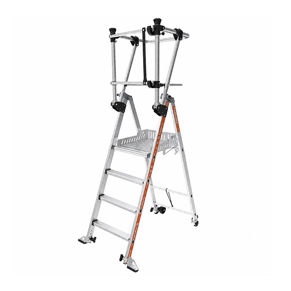 4-stufige Klappleiter – Max. Arbeitshöhe 2.90m - 2274304
