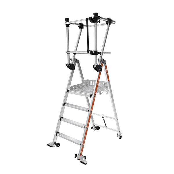 4-stufige Klappleiter – Max. Arbeitshöhe 2.90m - 2274304-r