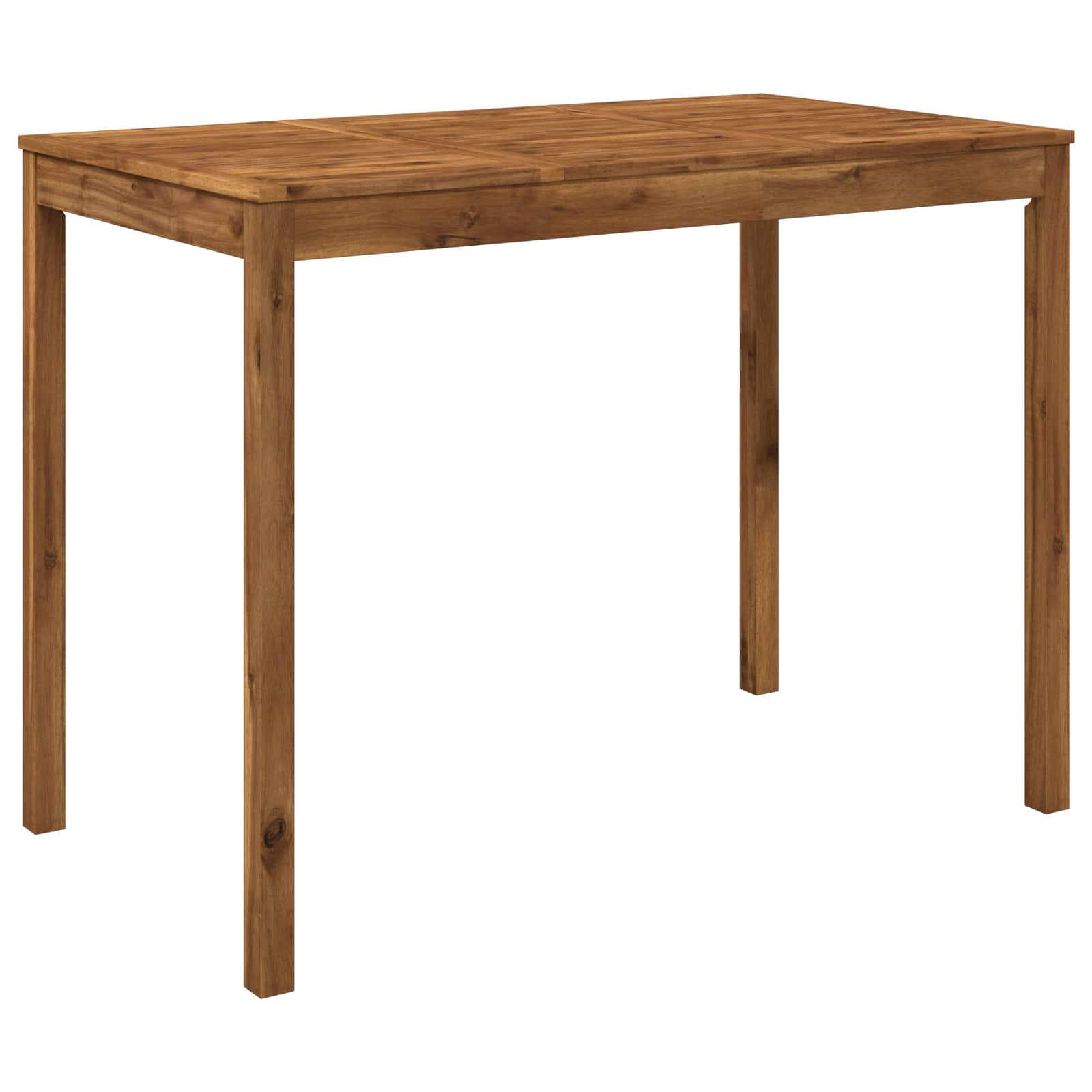 Gartenbar-tisch Natur 141 X 80,5 X 105 Cm Massivholz Akazie Vidaxl