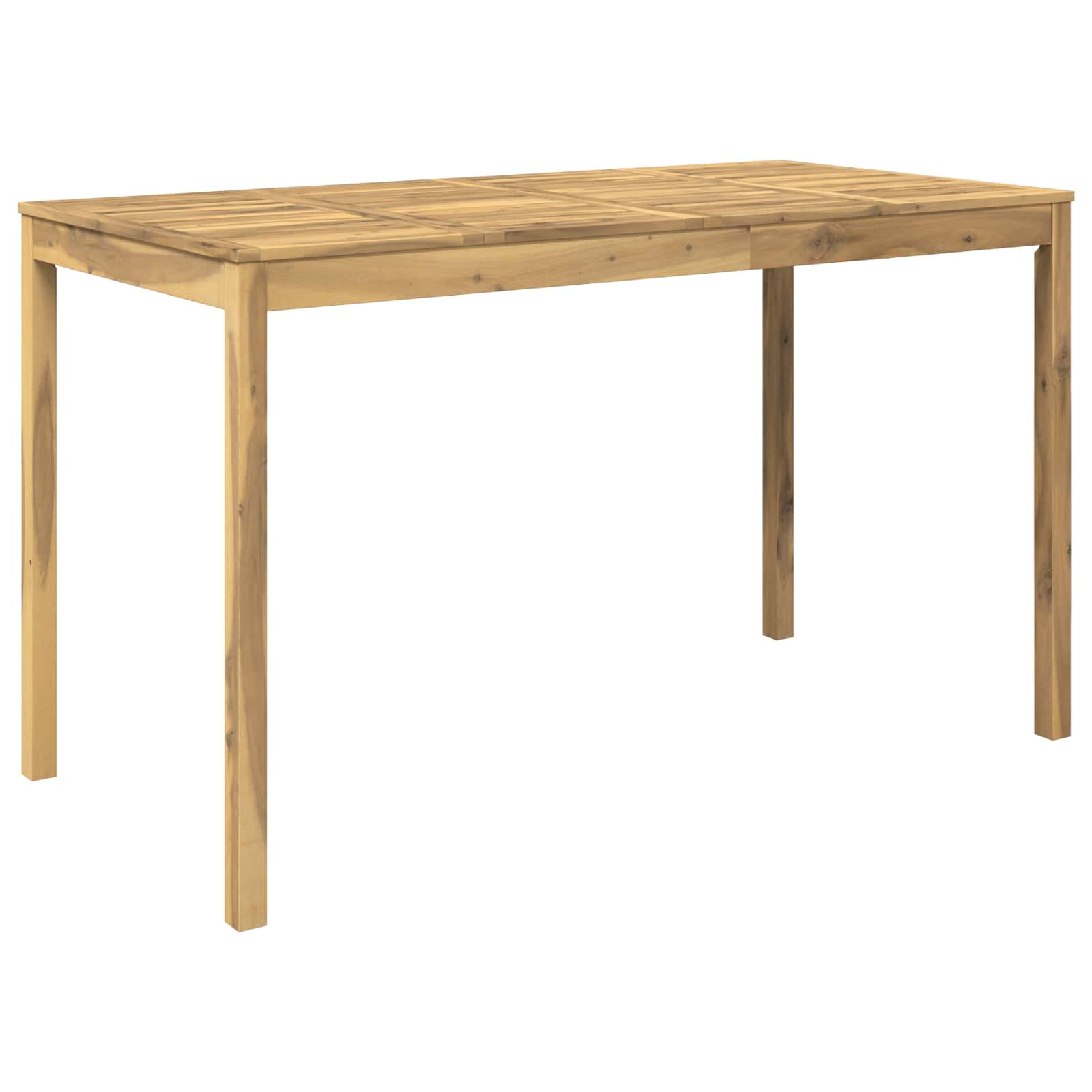 Gartenbar-tisch Weiß 180 X 88,5 X 105 Cm Massivholz Akazie Vidaxl