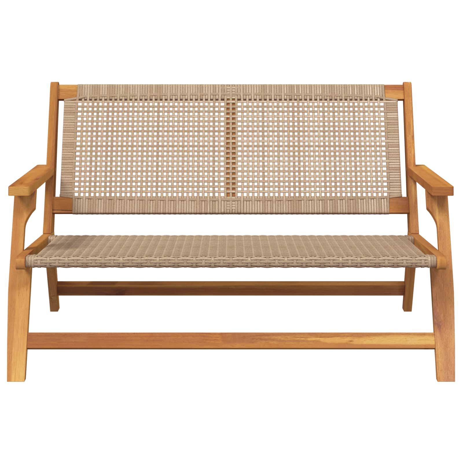 Maison Exclusive - Gartenmöbel Beige 122 X 78 X 73 Cm Massivholz