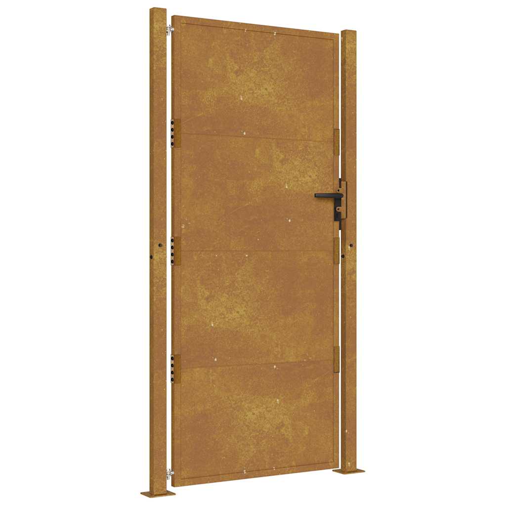 Maison Exclusive - Gartentor 100 X 175 Cm Pulverbeschichteter Sta