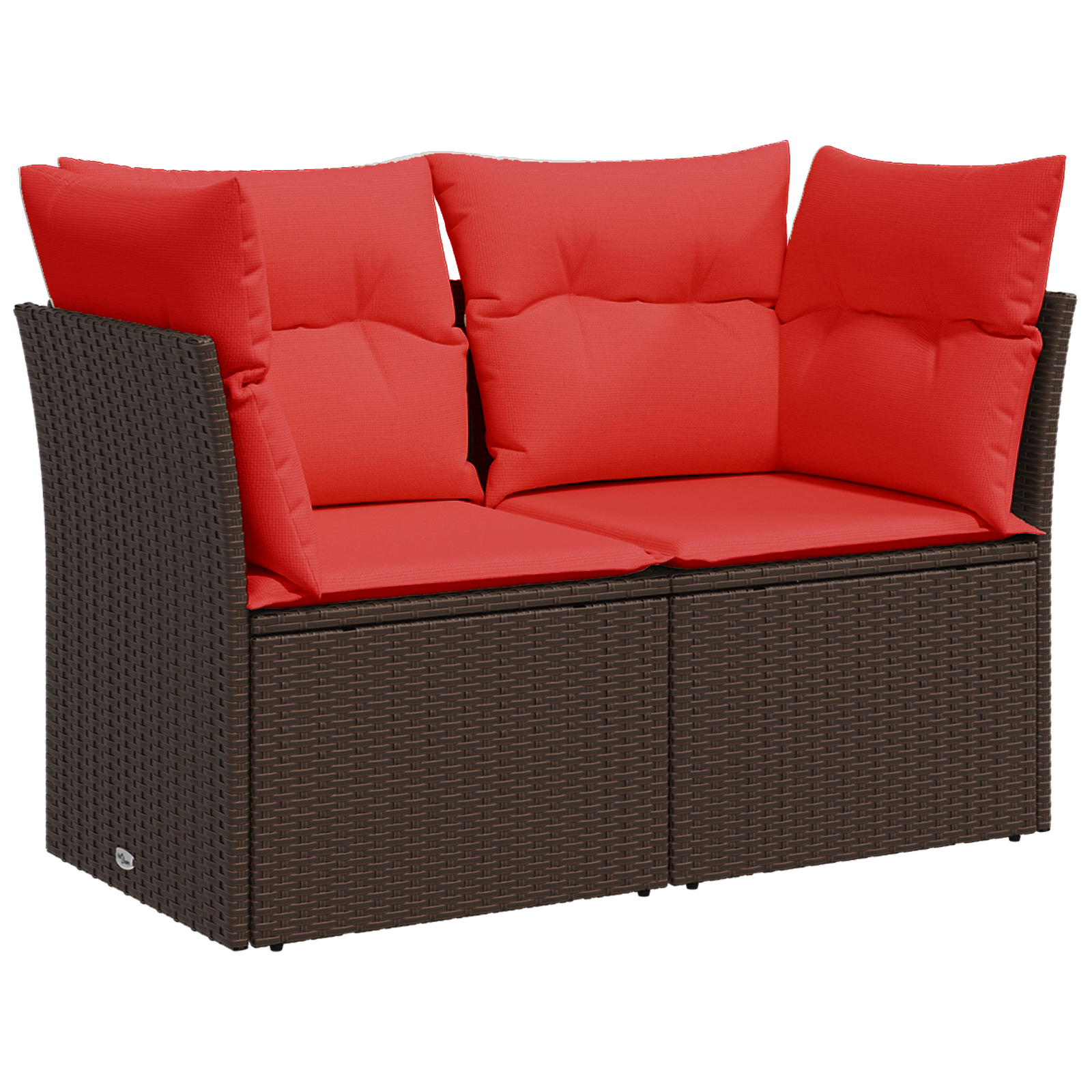 Maison Exclusive - Garten-sofa Mit Kissen Braun 124 X 62 X 69 Cm