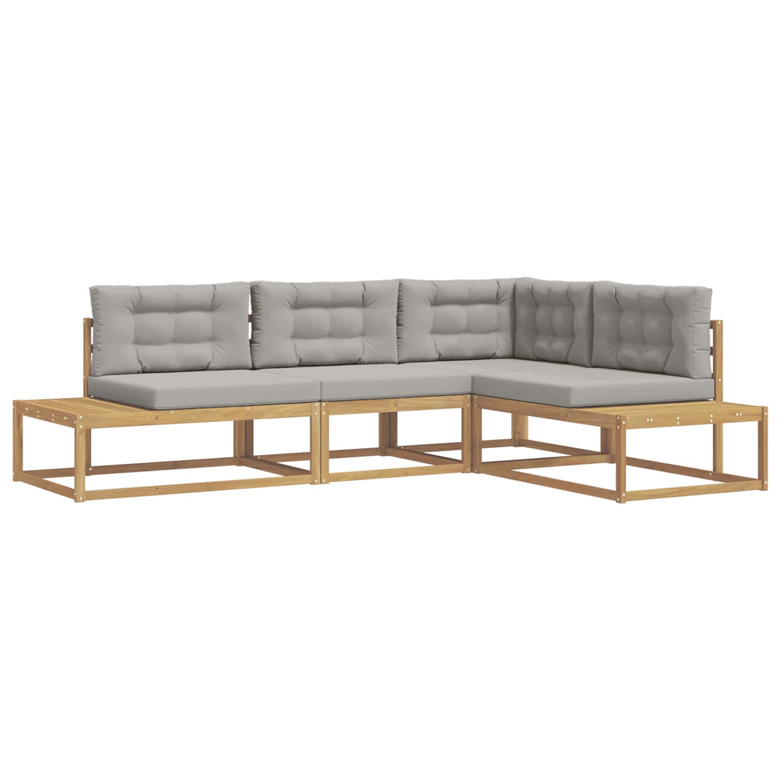 Maison Exclusive - Outdoor-sofagarnitur 4 Stk. 4-sitzer Polyester