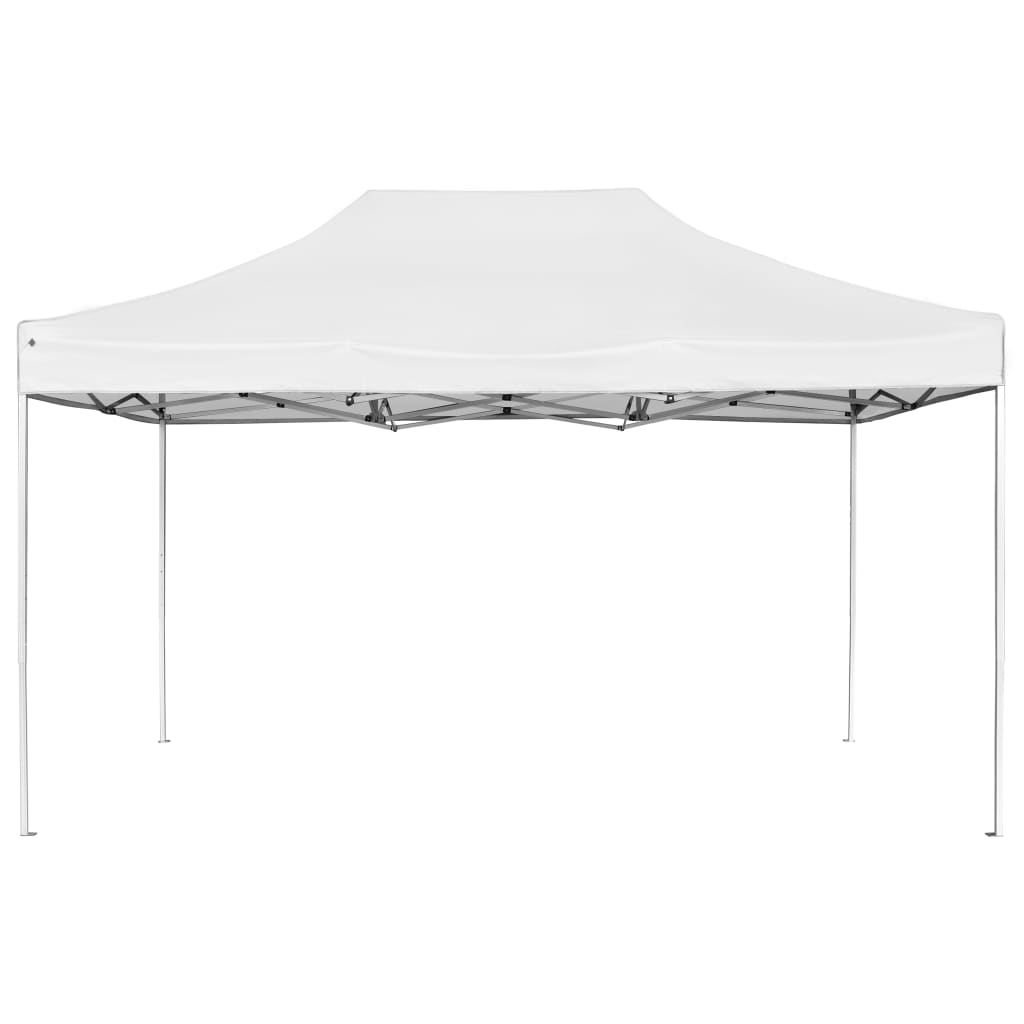 Maison Exclusive - Profi-partyzelt Faltbar Aluminium 4,5x3 M Weiß