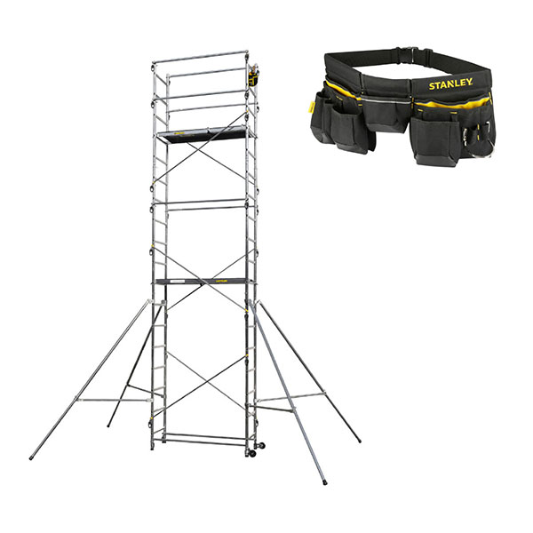 Gerüst Max. Arbeitshöhe 6.50m + Werkzeuggürtel - 349705-ceinture