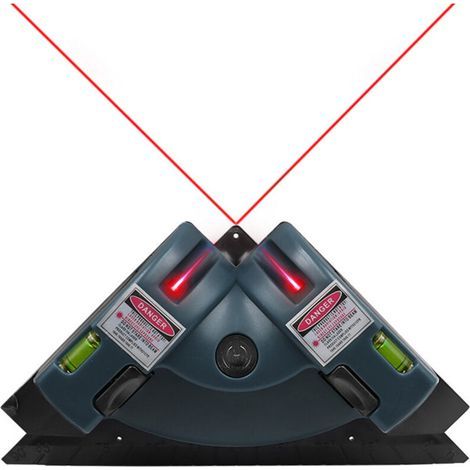 Laser-nivelliergerät Für Fliesen, Rechtwinklig, Batterielos, Blau – Optimale Präzision Beim Verlegen Von Keramikfliesen
