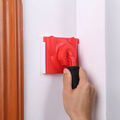 Kantenbürste – Latex – Für Präzises Schneiden Von Decken Und Wohnzimmerwänden – Griff Kompatibel Mit Teleskopstange – 1 Stück