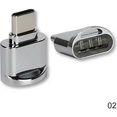 Kartenleser – Usb 3.1 – Typ C – Kompatibel Mit Micro-sd- Und Tf-karten – Otg-adapter – 1 Stück