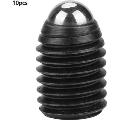 Kugelfederkolben Aus Kohlenstoffstahl, Hohler Sechskantkopf, M12 × 16 Mm Gewinde – 10er-packung