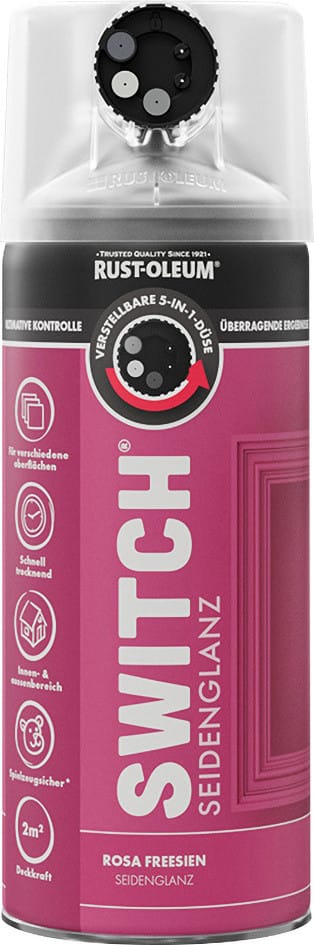 Rust-Oleum Sprühlack Switch 400 ml rosa fresien seidenglanz Lackspray
