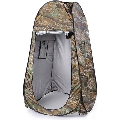 Faltbares Duschzelt Für Camping, Angeln Und Strand – Crazy Toilet Mit Tasche – Grün