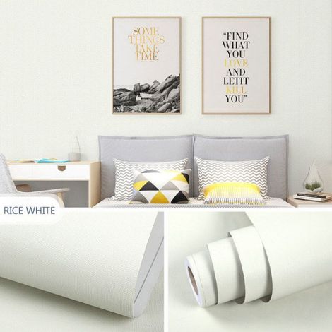Beige Selbstklebende Tapete – Wasserfestes Vinyl – Für Wände, Möbel, Küche, Badezimmer – 45 Cm X 10 M