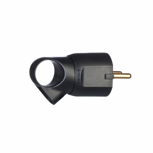 LEGRAND Schutzkontakt-Stecker Knickschutz Ausziehhilfe schwarz Stecker & Kupplungen
