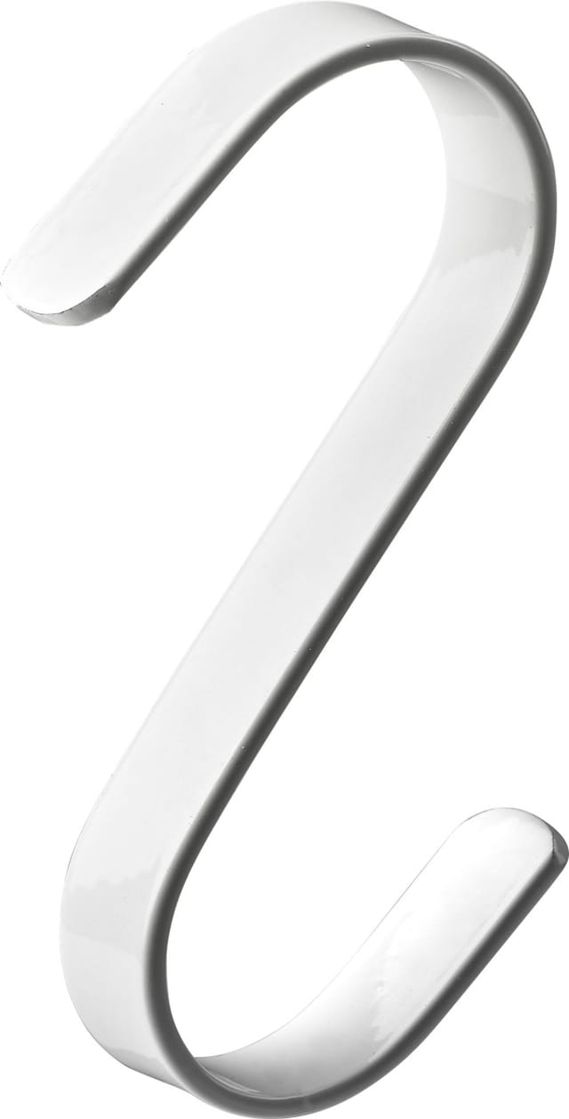 Hettich S-Haken 75 x 65 mm Stahl weiß S-Haken
