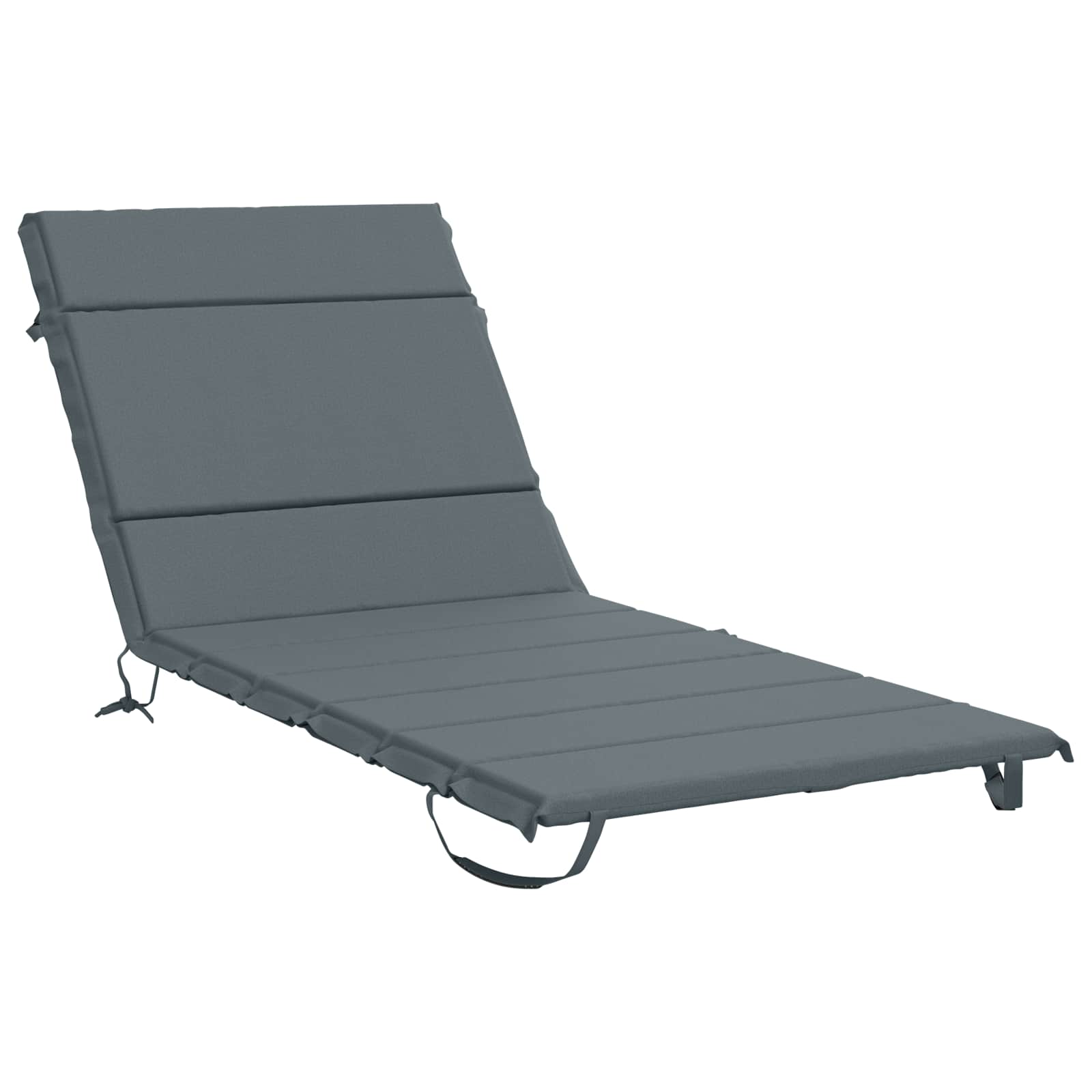 Sonnenliege Kissen Gemert 100 % Polyester Blau 200 X 80 X 3 Cm Vidaxl