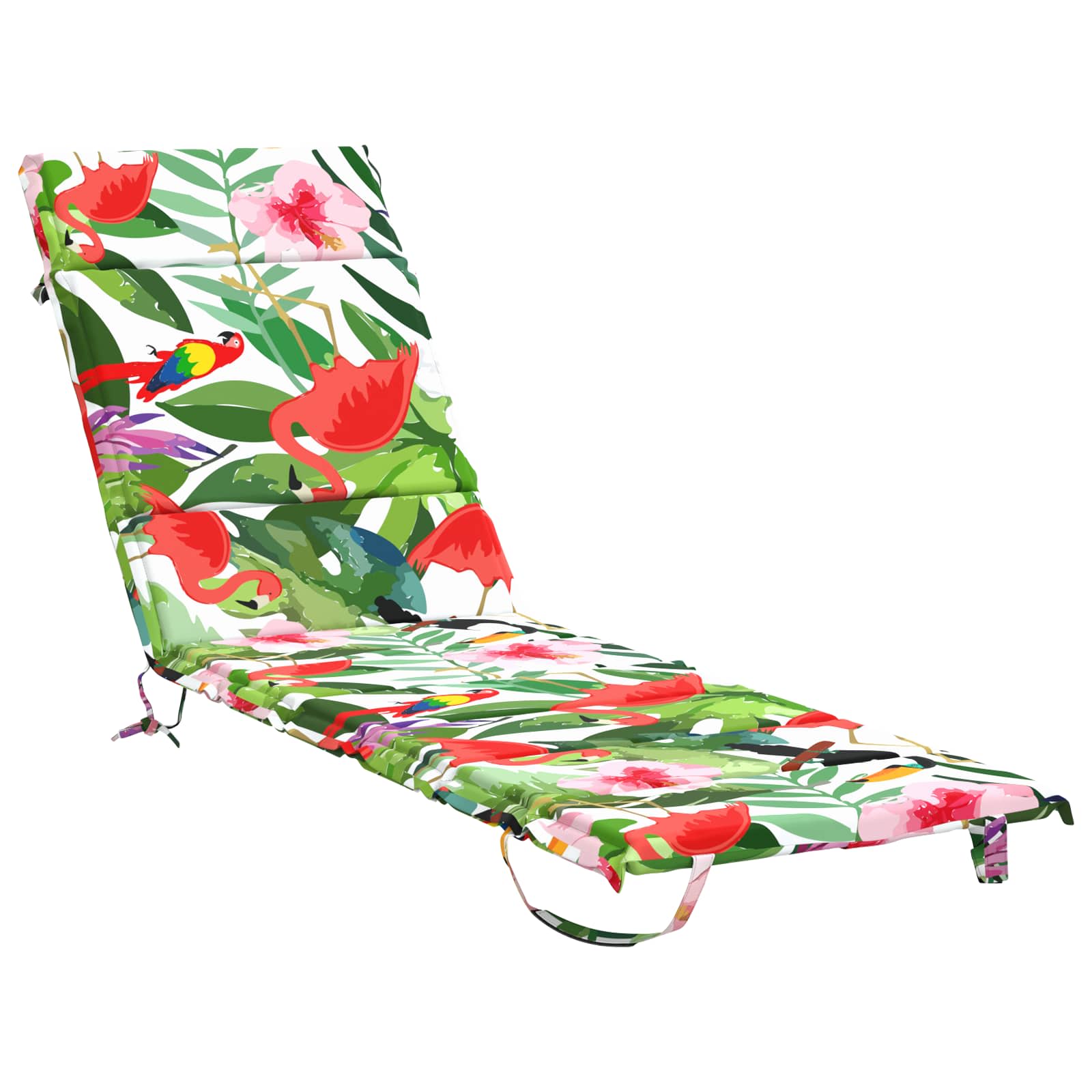 Sonnenliege Kissen Gemert 100 % Polyester Mehrfarbig Vidaxl