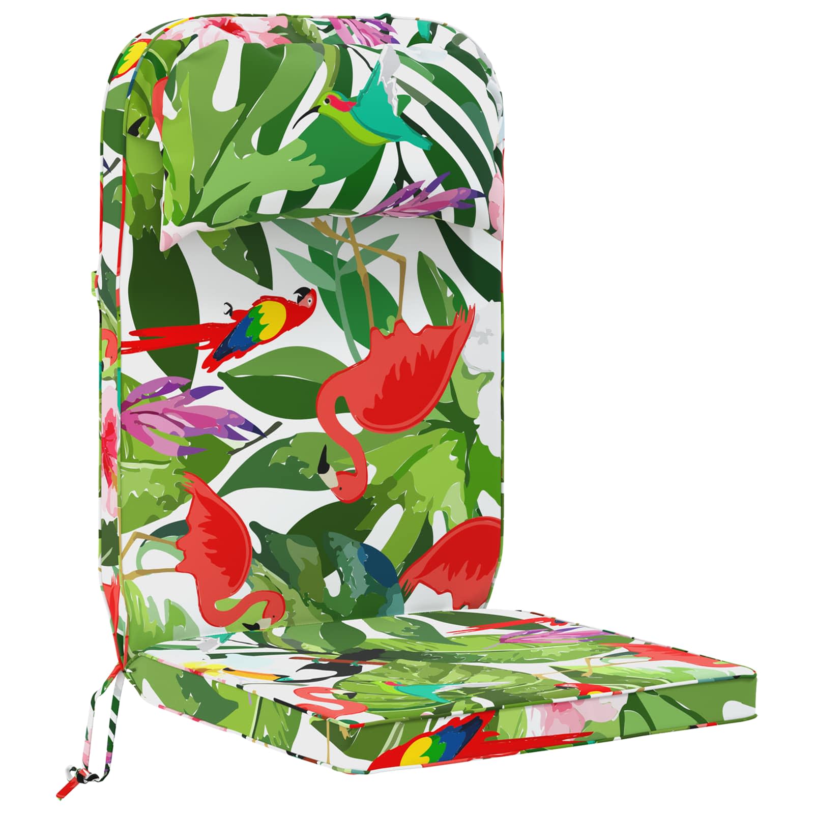 Sonnen-lounger Kissen 100 % Polyester Mehrfarbig Vidaxl