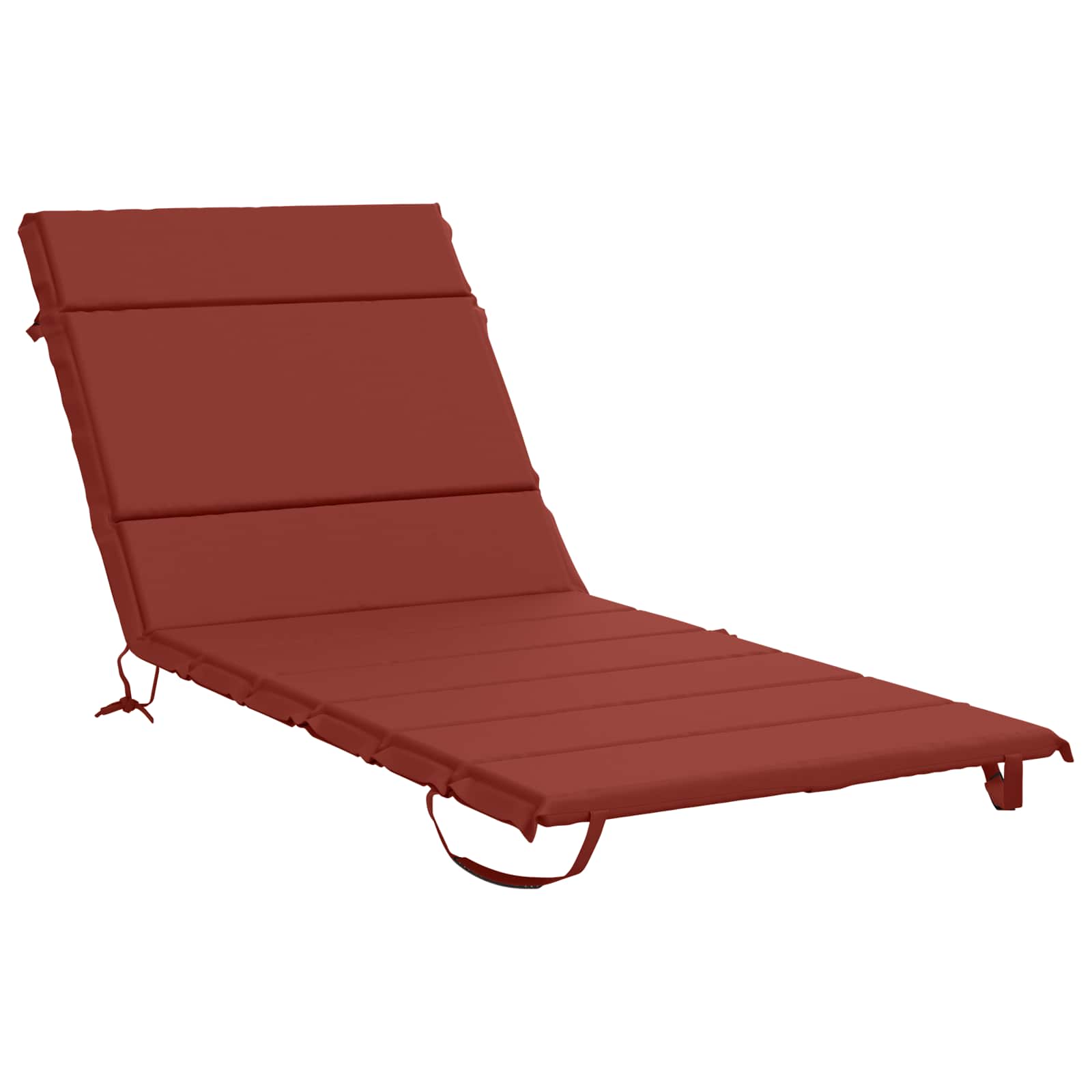 Sonnenliege Kissen Gemert 100 % Polyester Rot 200 X 70 X 3 Cm Vidaxl