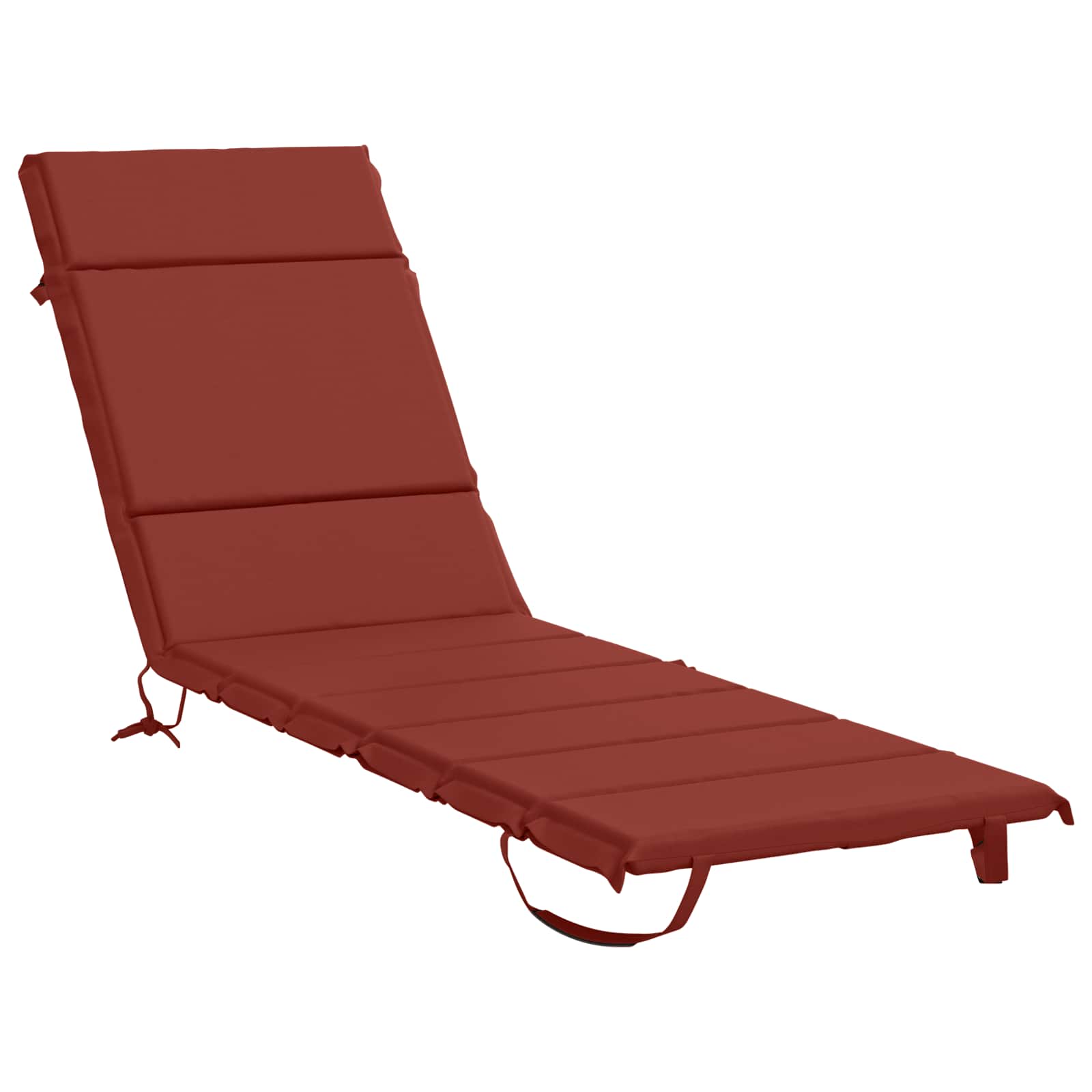 Sonnenliege Kissen Gemert 100 % Polyester Rot 200 X 50 X 3 Cm Vidaxl