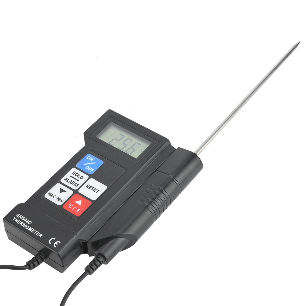 Thermomètre Électronique Numérique Professionnel Em502c, Thermomètre Alimentaire Avec Sonde