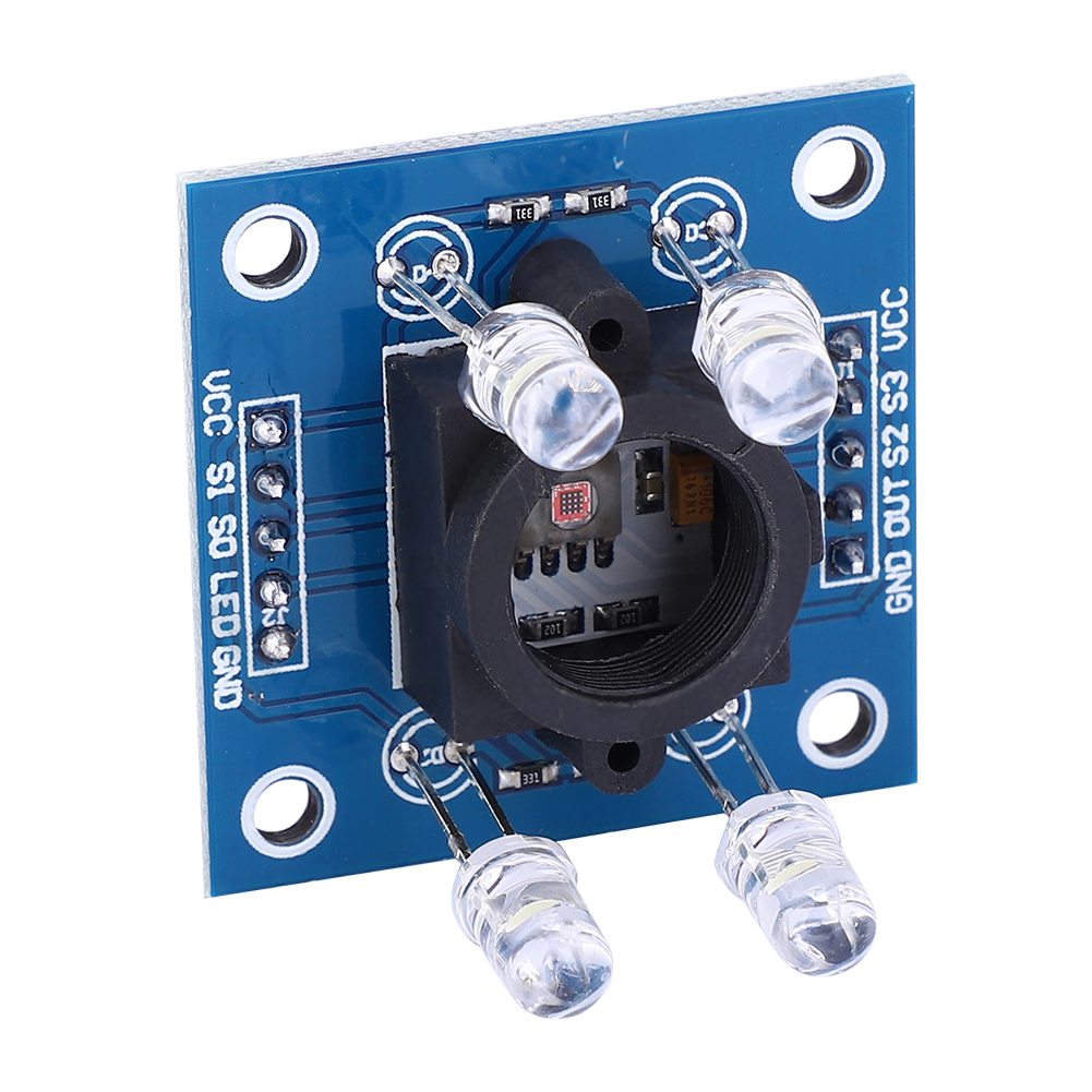 Module De Capteur D'Identification De Couleur Gy-31tcs230 Tcs3200, Détection De Couleur 35v