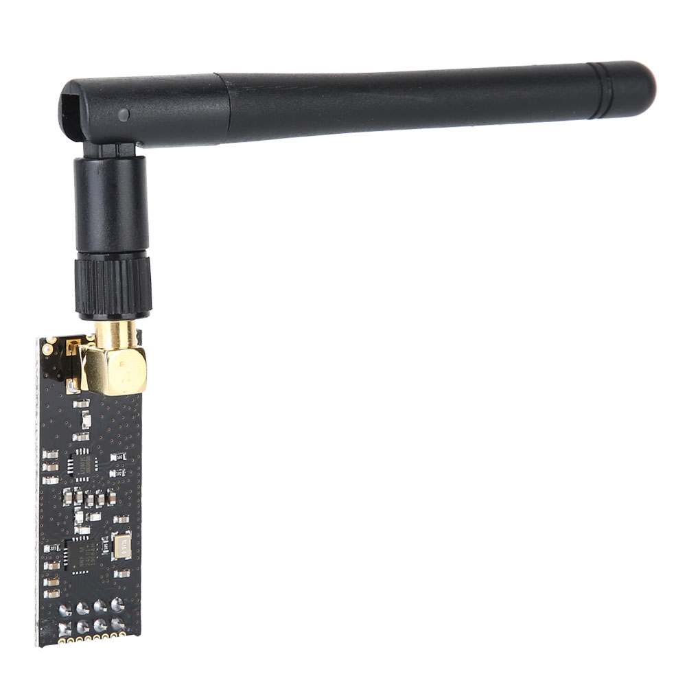 Module De Communication Émetteur-récepteur Sans Fil 2,4 Ghz Nrf24l01+pa+lna 1100 M Avec Antenne Sma