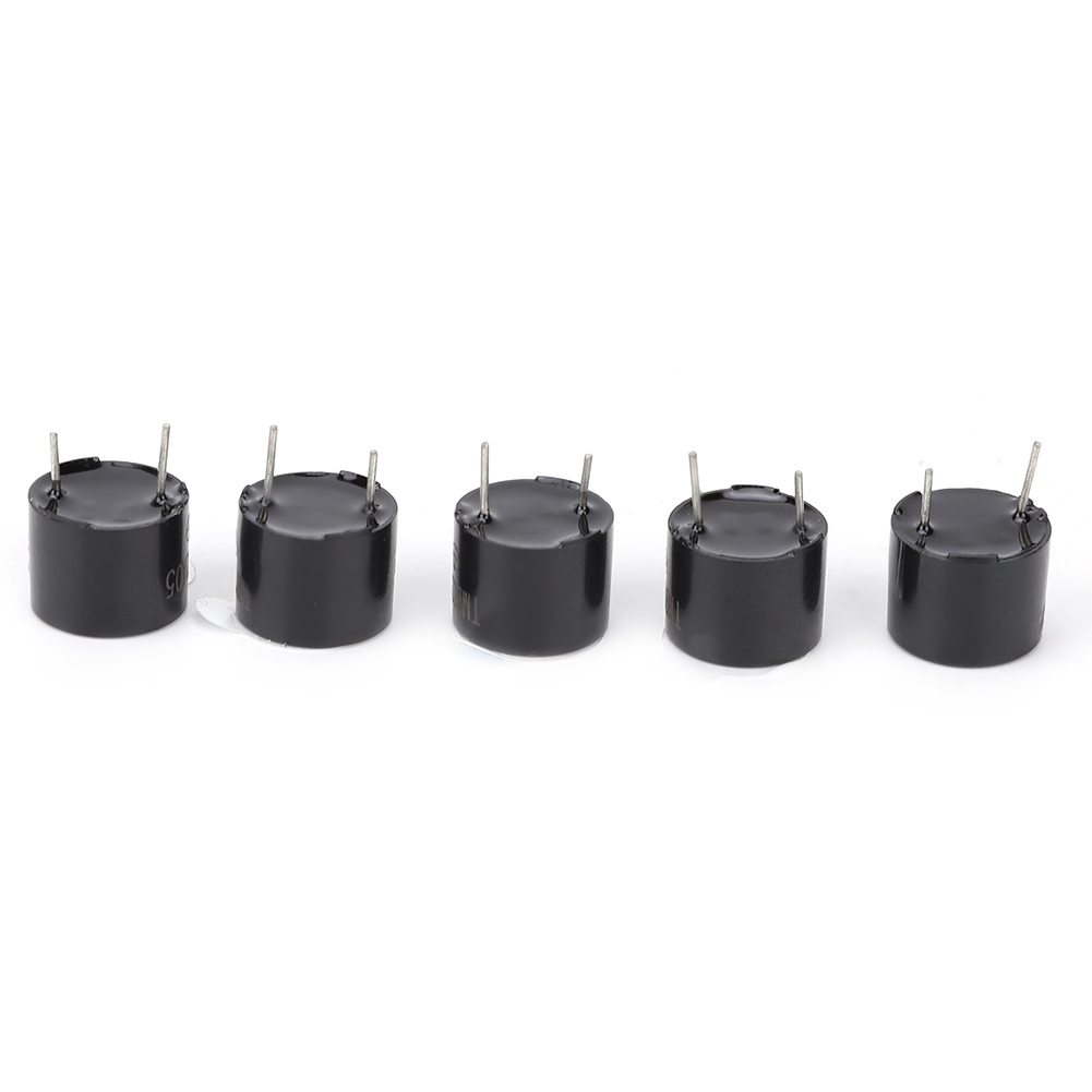 Lot De 10 Buzzers Électromagnétiques 5v À Son Long, Avec Tube Sot À Insertion Directe
