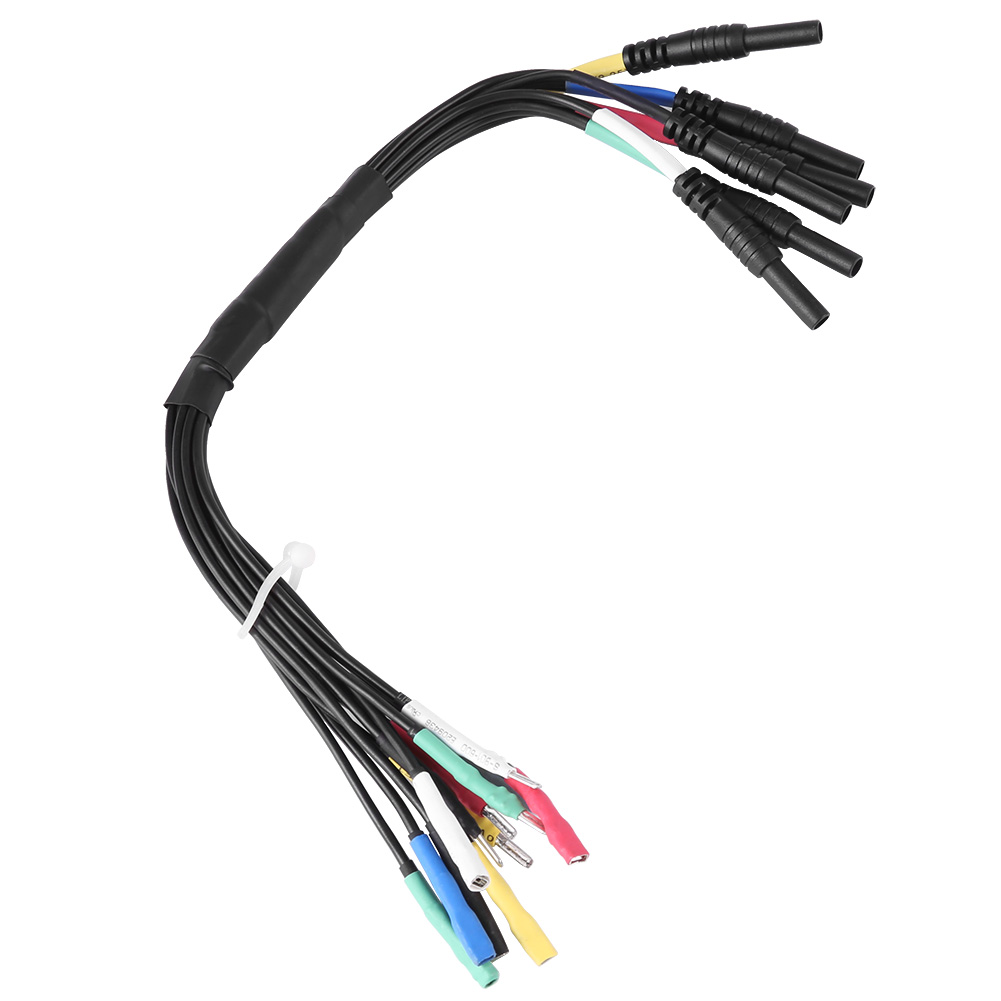 Câbles De Dérivation Universels 6 Canaux Ht306 Pour Oscilloscope De Diagnostic Automobile